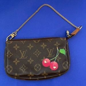 Louis Vuitton RARE Hard-to-Find Cherries Pochette